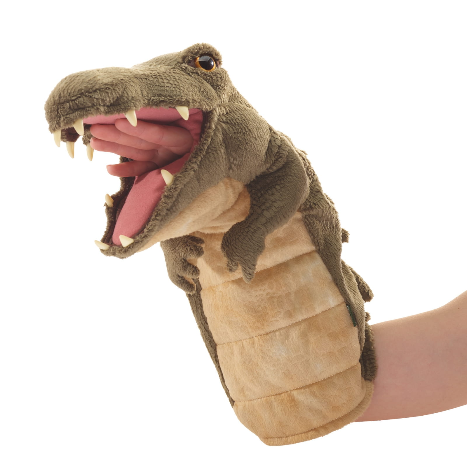 Folkmanis Crocodile für die Puppenbühne