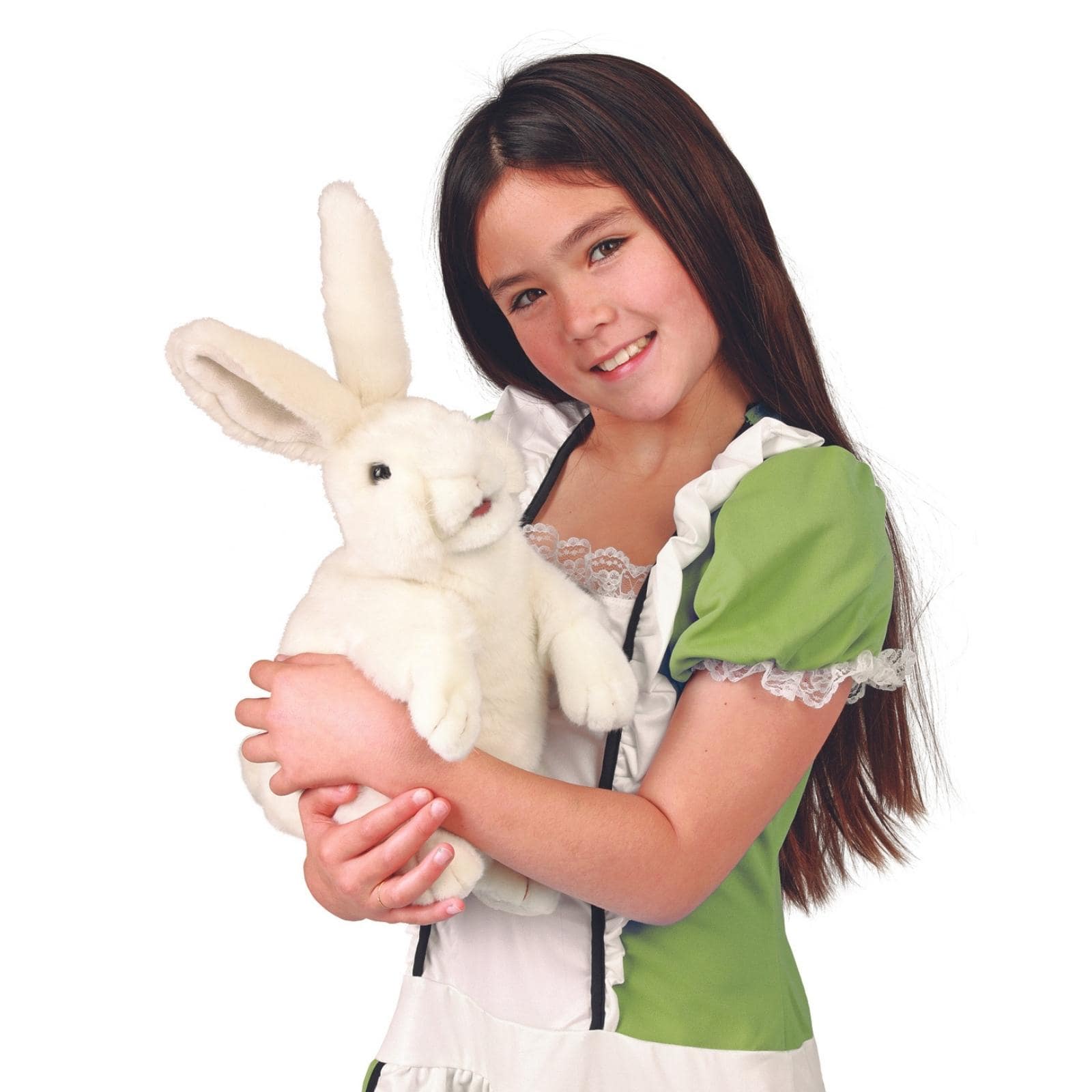 Standing White Rabbit