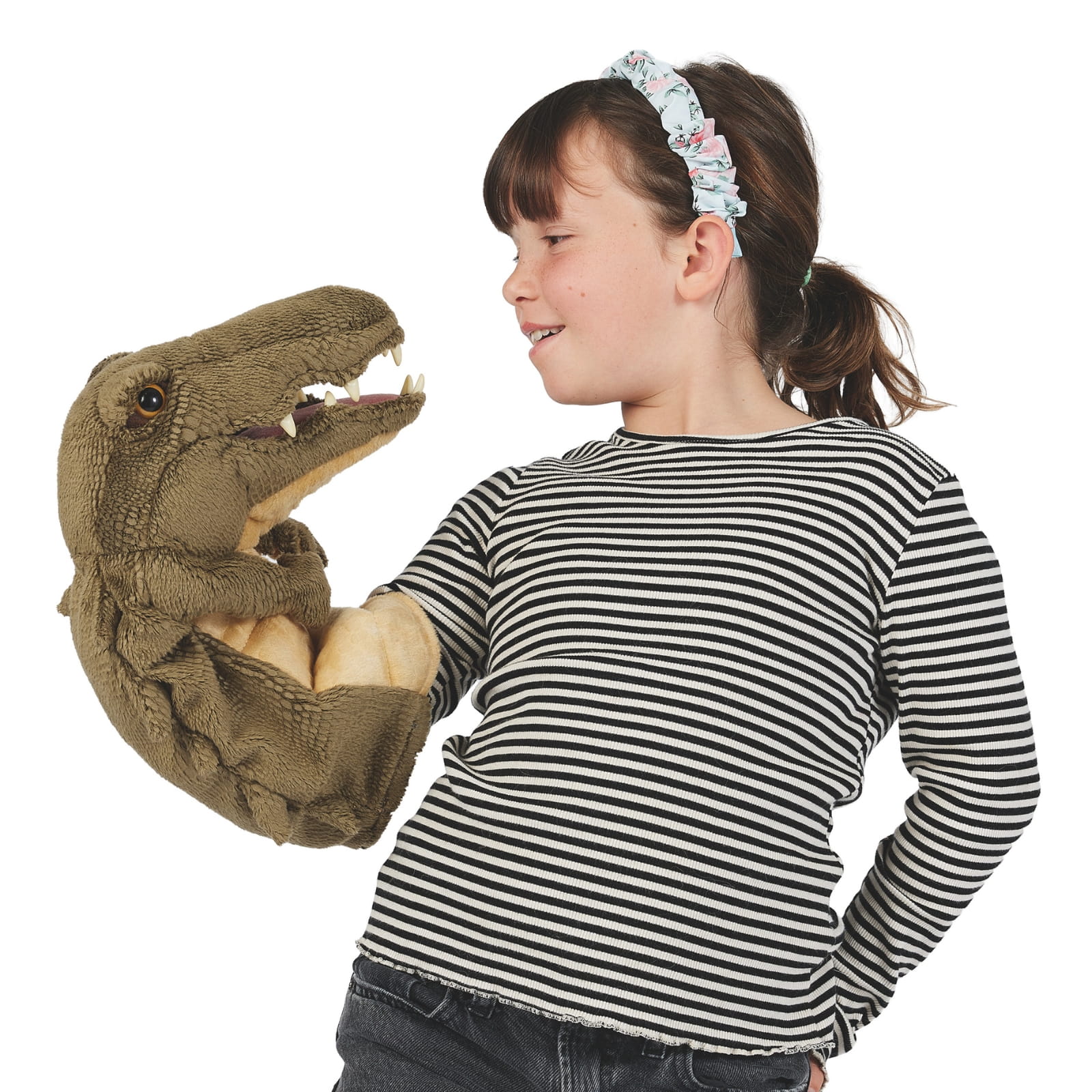 Folkmanis Crocodile für die Puppenbühne