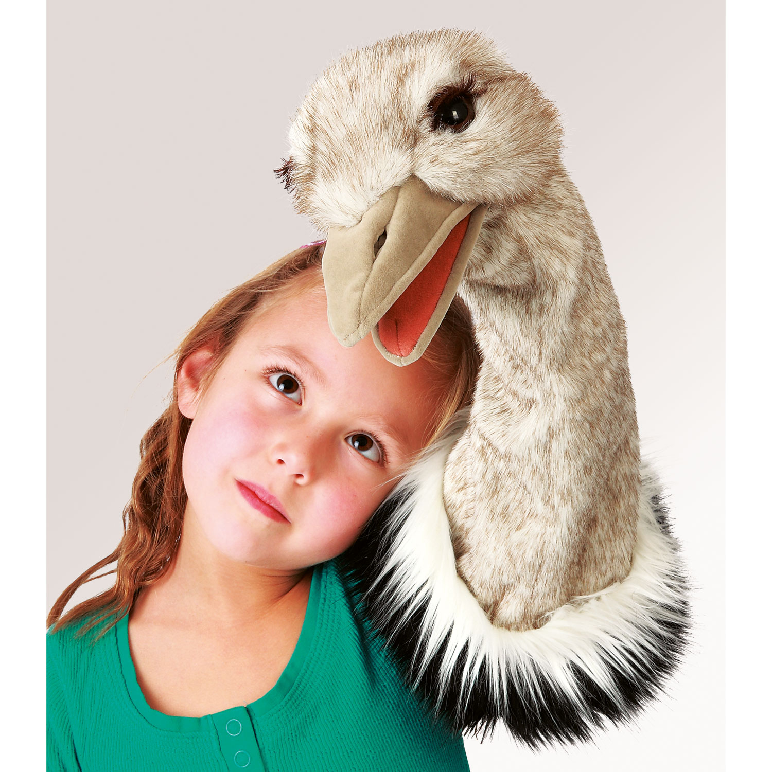 Ostrich Stage Puppet